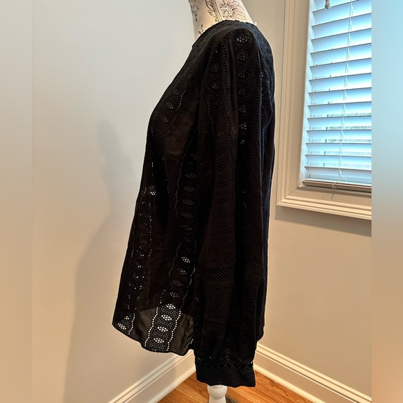 Oscar de la Renta Cotton Blouse - Picture 7 of 8